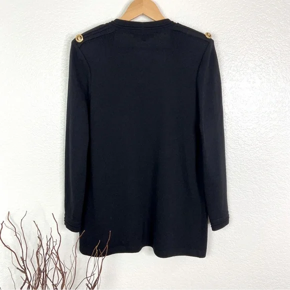 ST. JOHN Basics Santana Open Front Jacket - Picture 2 of 6